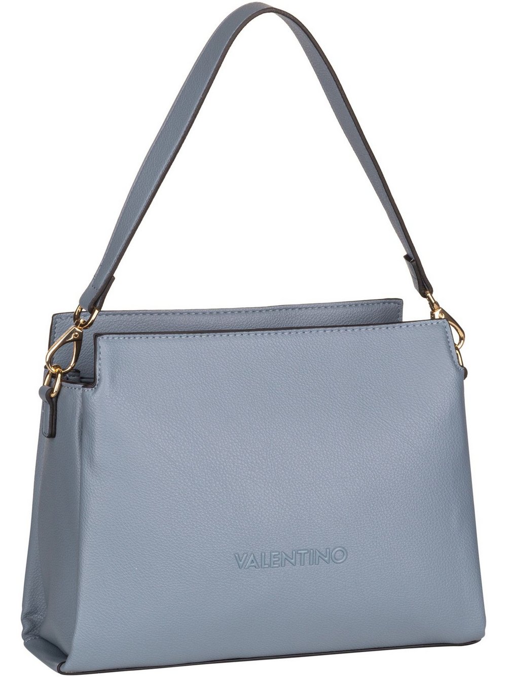 Valentino by Mario Valentino Handtasche Damen Kunstleder grau, ONE SIZE