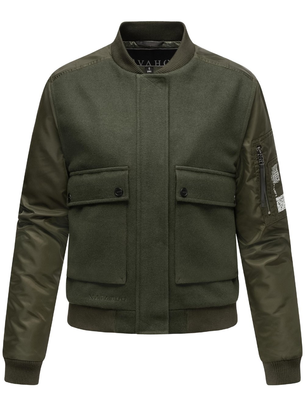 Navahoo Bomberjacke Damen grün, M