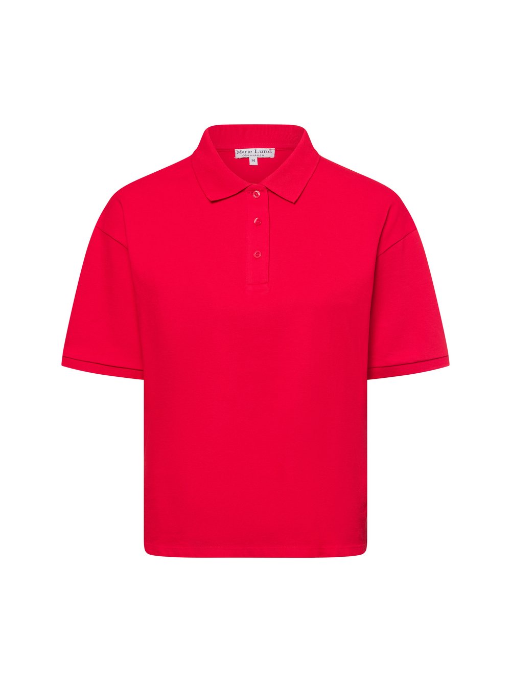 Marie Lund Poloshirt Damen Baumwolle rot, XL