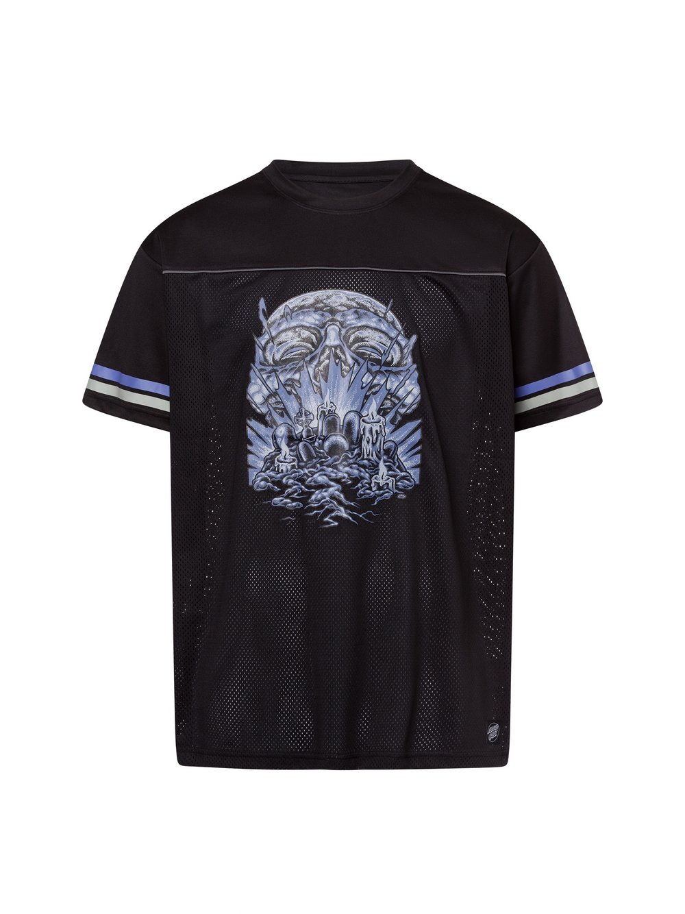 Santa Cruz T-Shirt Herren schwarz bedruckt, XL