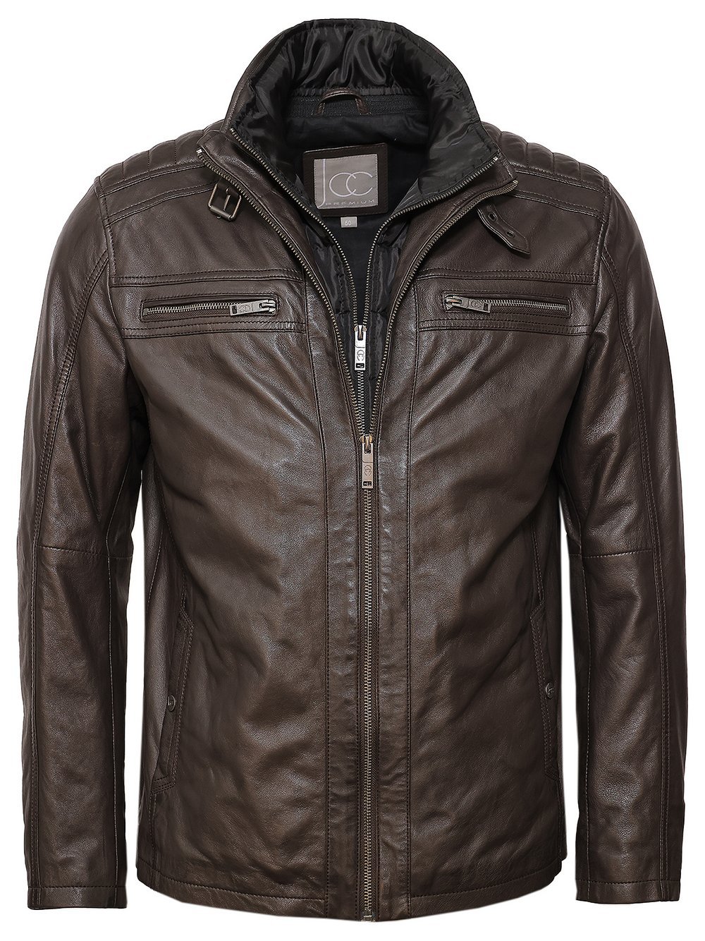 JCC Lederjacke Herren braun, 56