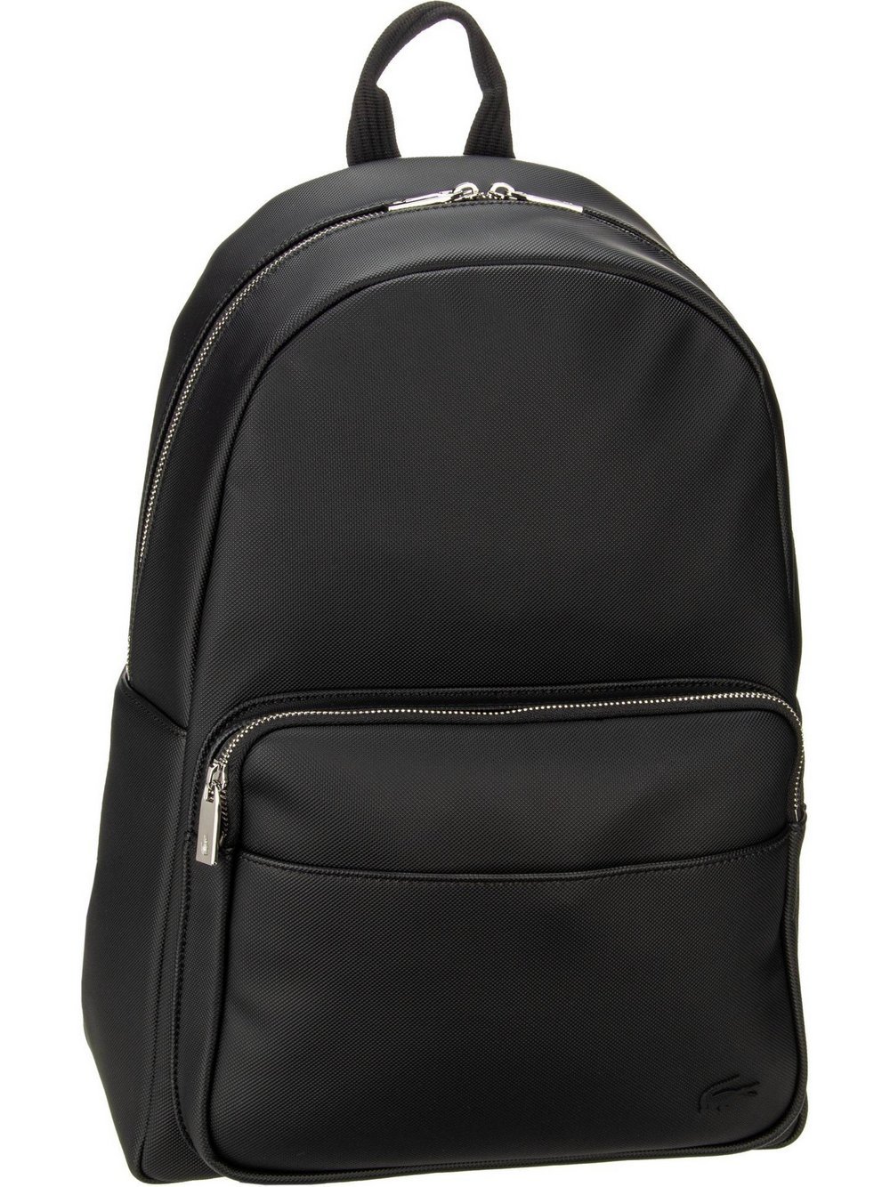 Lacoste Rucksack Herren Kunstleder schwarz, ONE SIZE