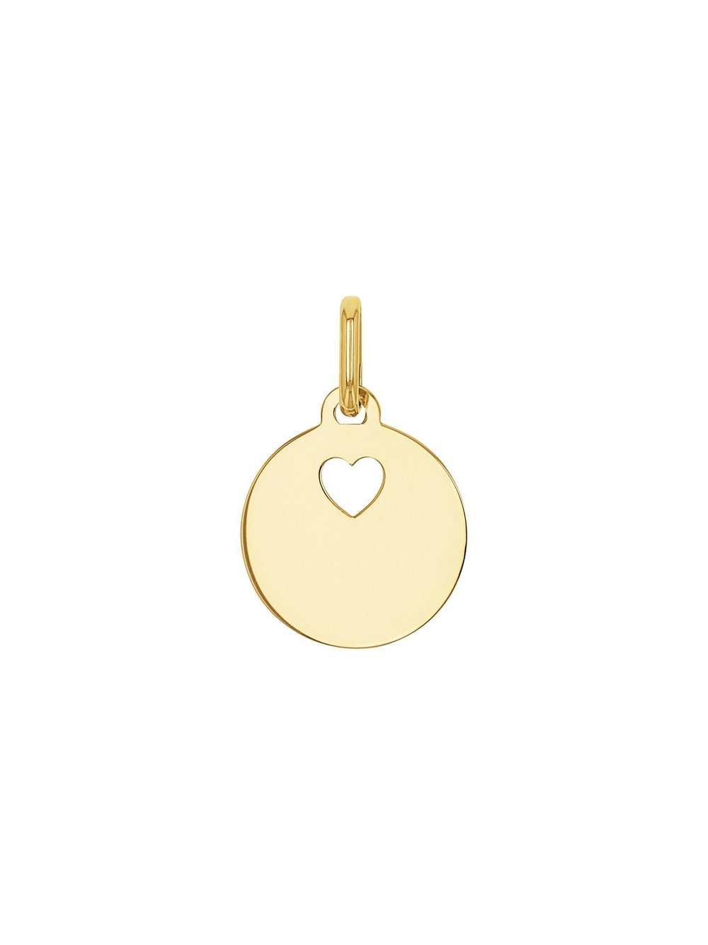 Thumbnail - amor Motivanhänger Damen Gelbgold gold, ONE SIZE