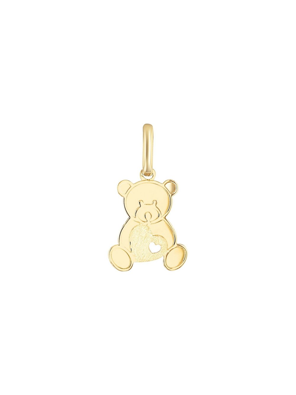 amor Motivanhänger Damen Gelbgold gold, ONE SIZE