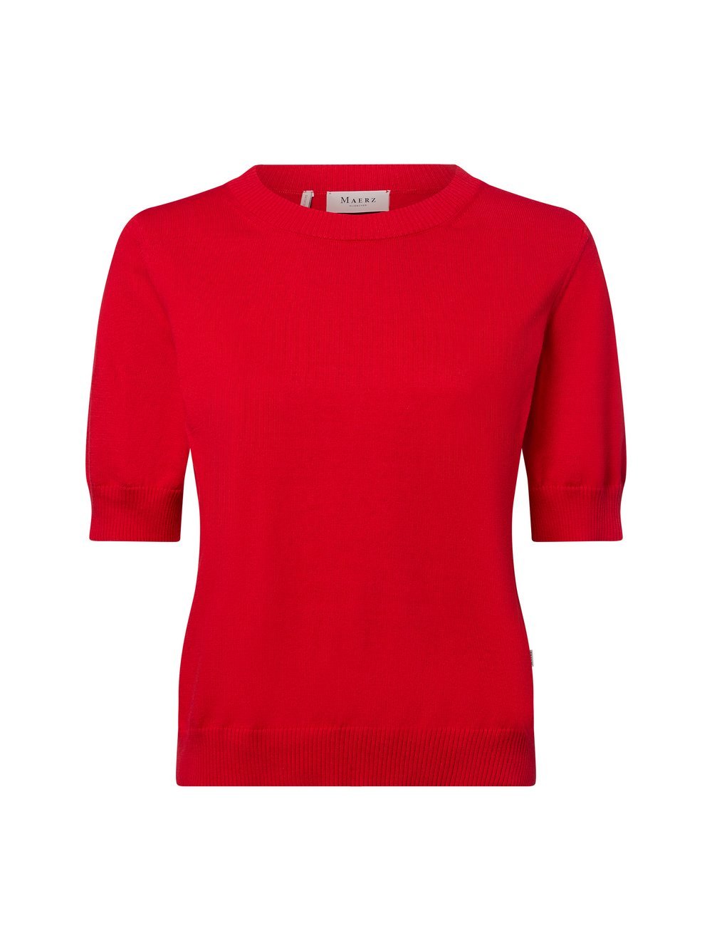 MAERZ Strickshirt Damen Baumwolle rot, 38