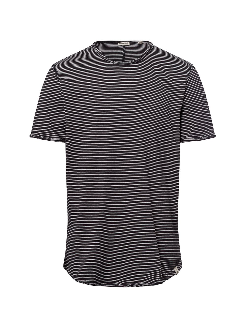 Only&Sons T-Shirt Herren Baumwolle schwarz gestreift, XXL