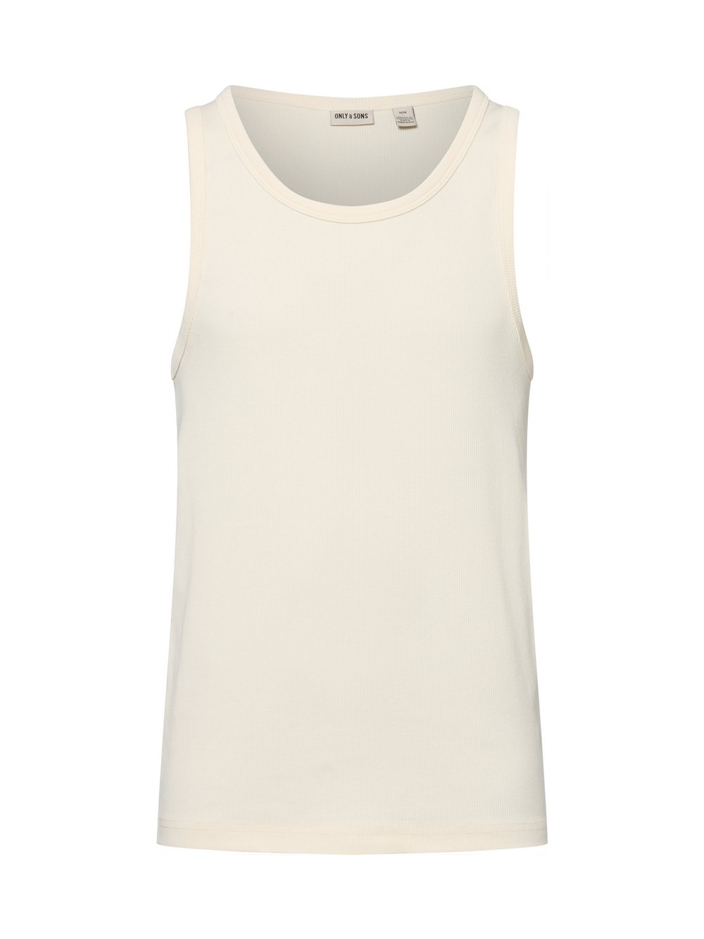 Only&Sons Tanktop Herren Baumwolle weiß, M
