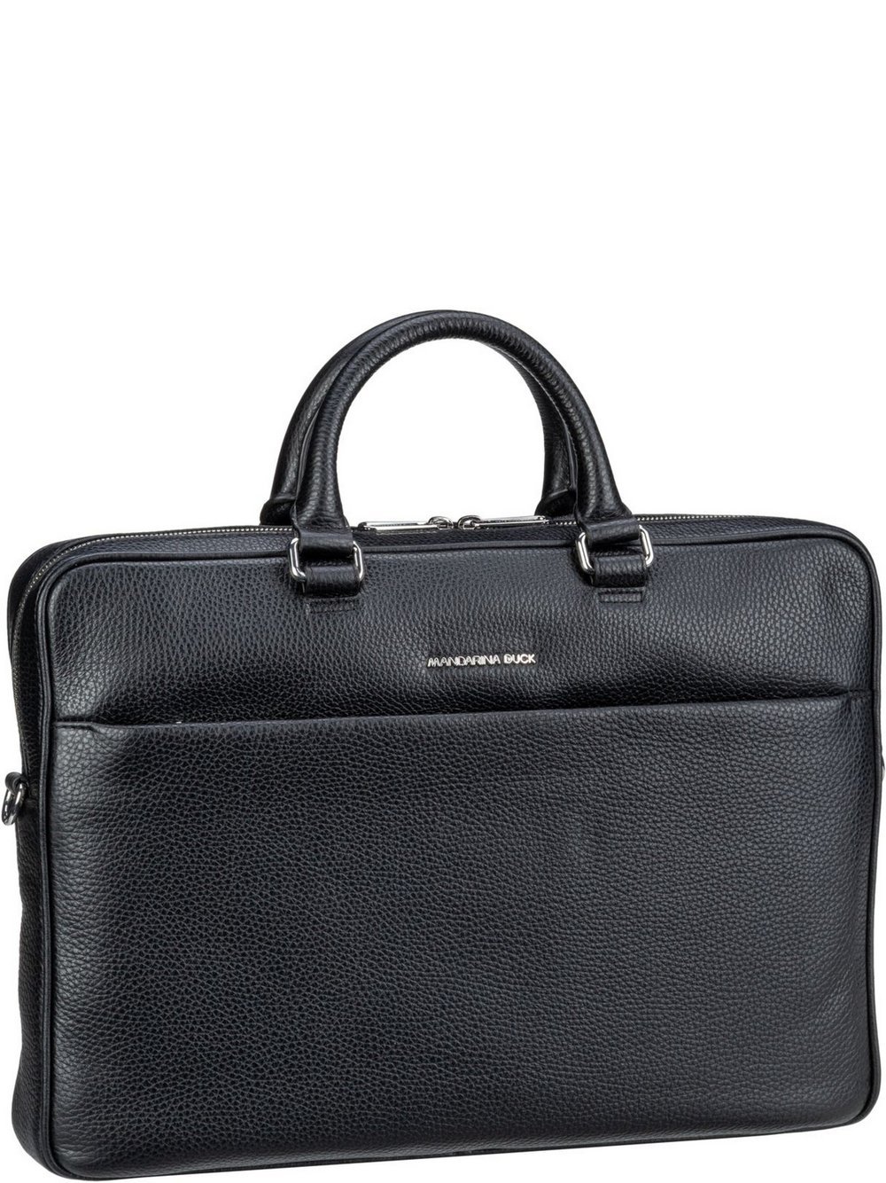 Mandarina Duck Aktentasche Damen Leder schwarz, ONE SIZE