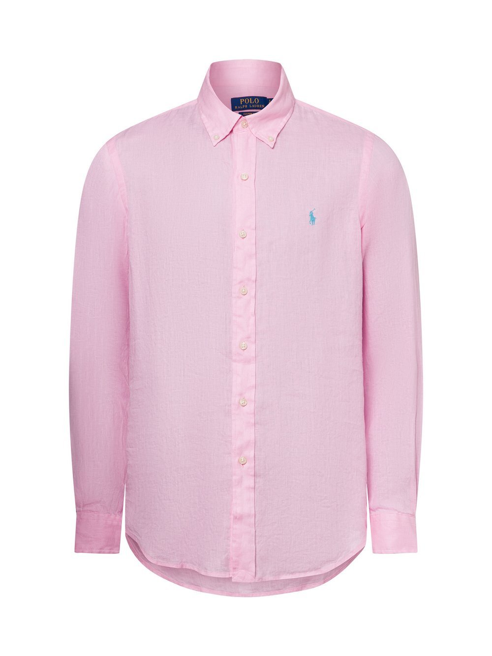 Polo Ralph Lauren Freizeithemd aus Leinen Herren Modern Fit rosa, XL