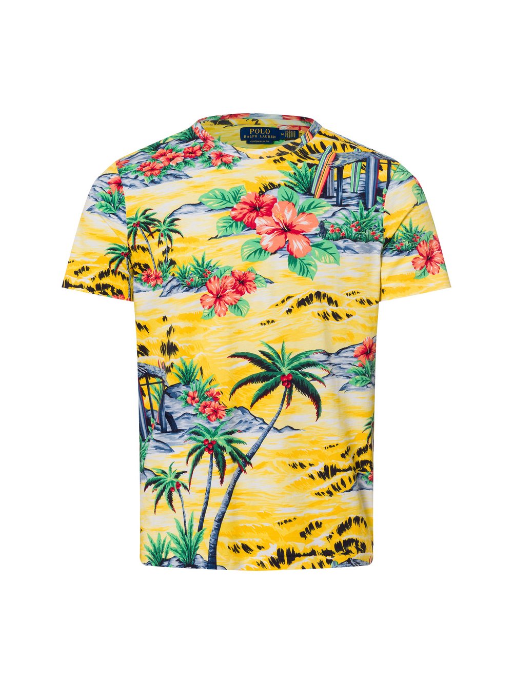 Polo Ralph Lauren T-Shirt Herren Baumwolle mehrfarbig gemustert, M