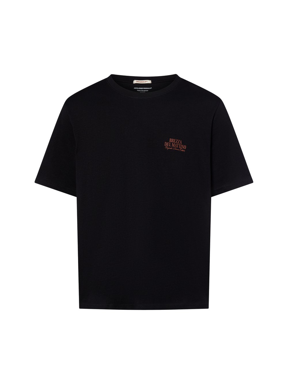 Thumbnail - Jack & Jones T-Shirt Herren Baumwolle schwarz bedruckt, L