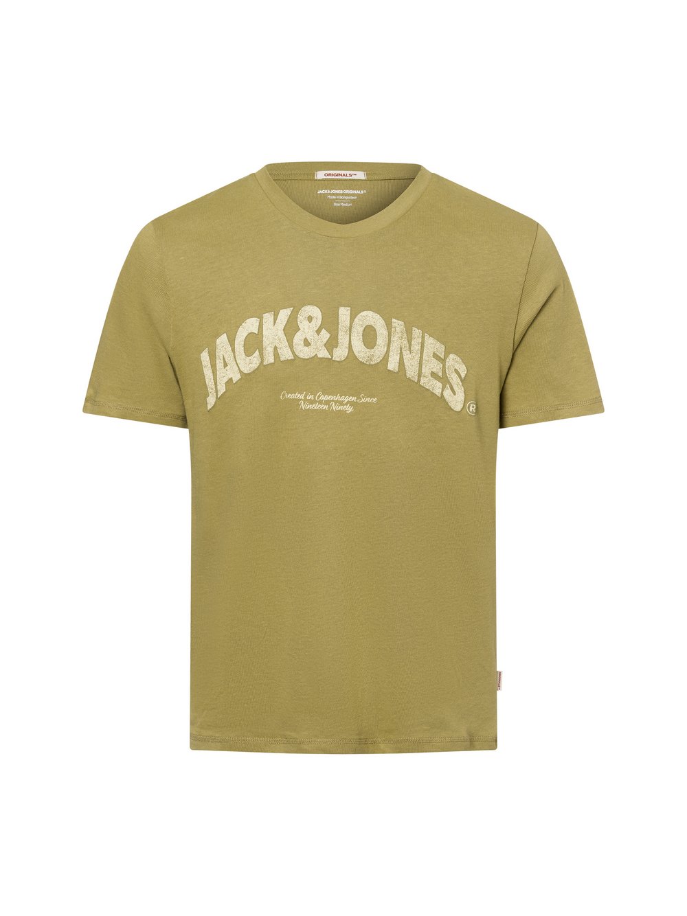 Thumbnail - Jack & Jones T-Shirt Herren Baumwolle grün bedruckt, M