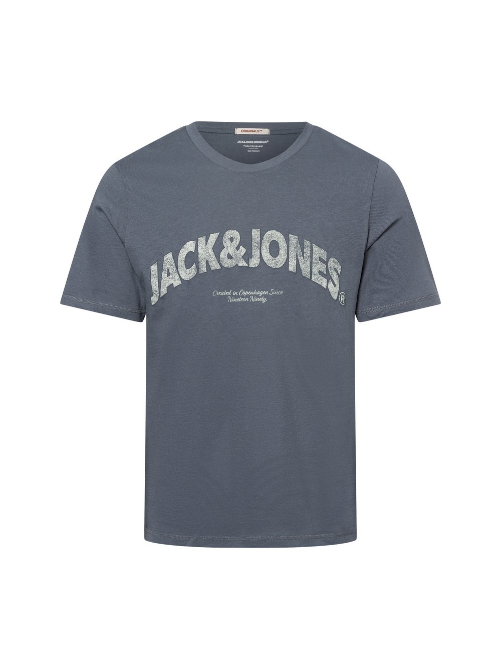 Thumbnail - Jack & Jones T-Shirt Herren Baumwolle blau bedruckt, XXL
