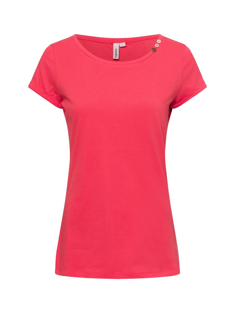 Ragwear T-Shirt Damen Baumwolle rot, S