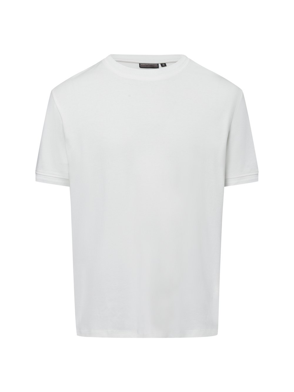 Finshley & Harding T-Shirt Herren Baumwolle weiß, M