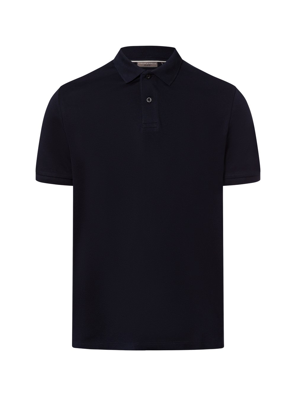 Finshley & Harding Poloshirt Herren Baumwolle blau, XXL