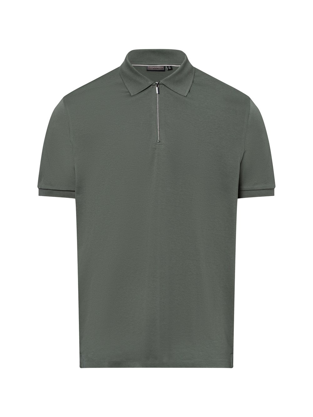 Finshley & Harding Poloshirt Herren Baumwolle grün, S
