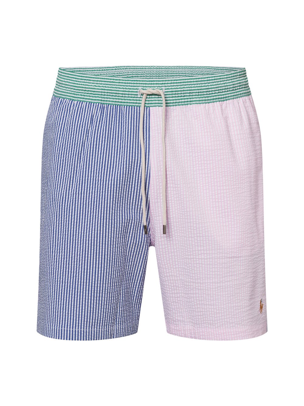Polo Ralph Lauren Badehose Herren Baumwolle grün gestreift, XL