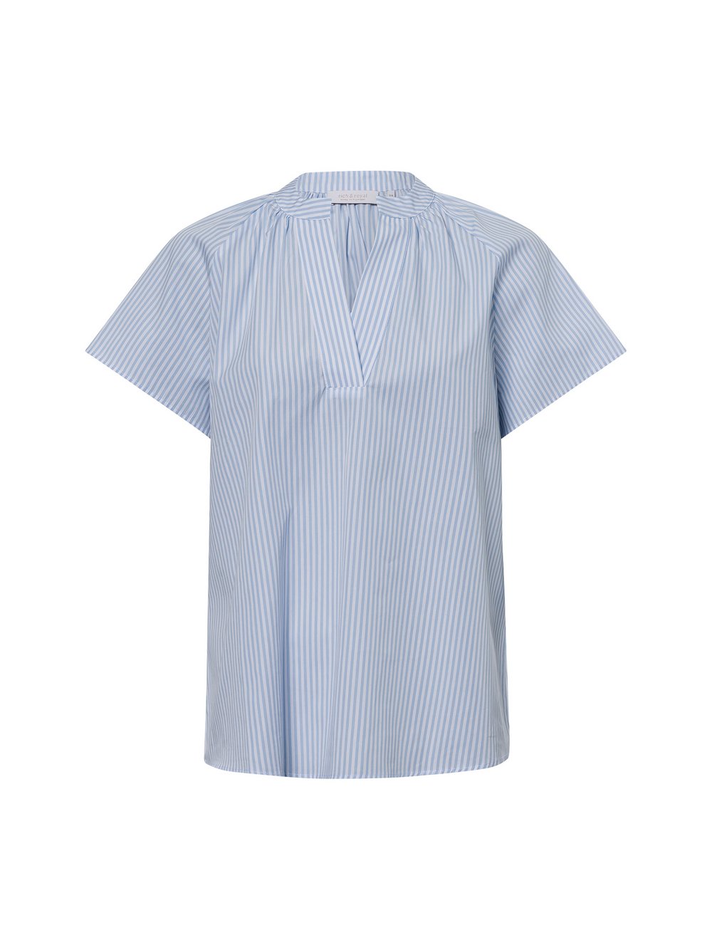Thumbnail - Rich & Royal Tunikabluse Damen Baumwolle mehrfarbig gestreift, 40