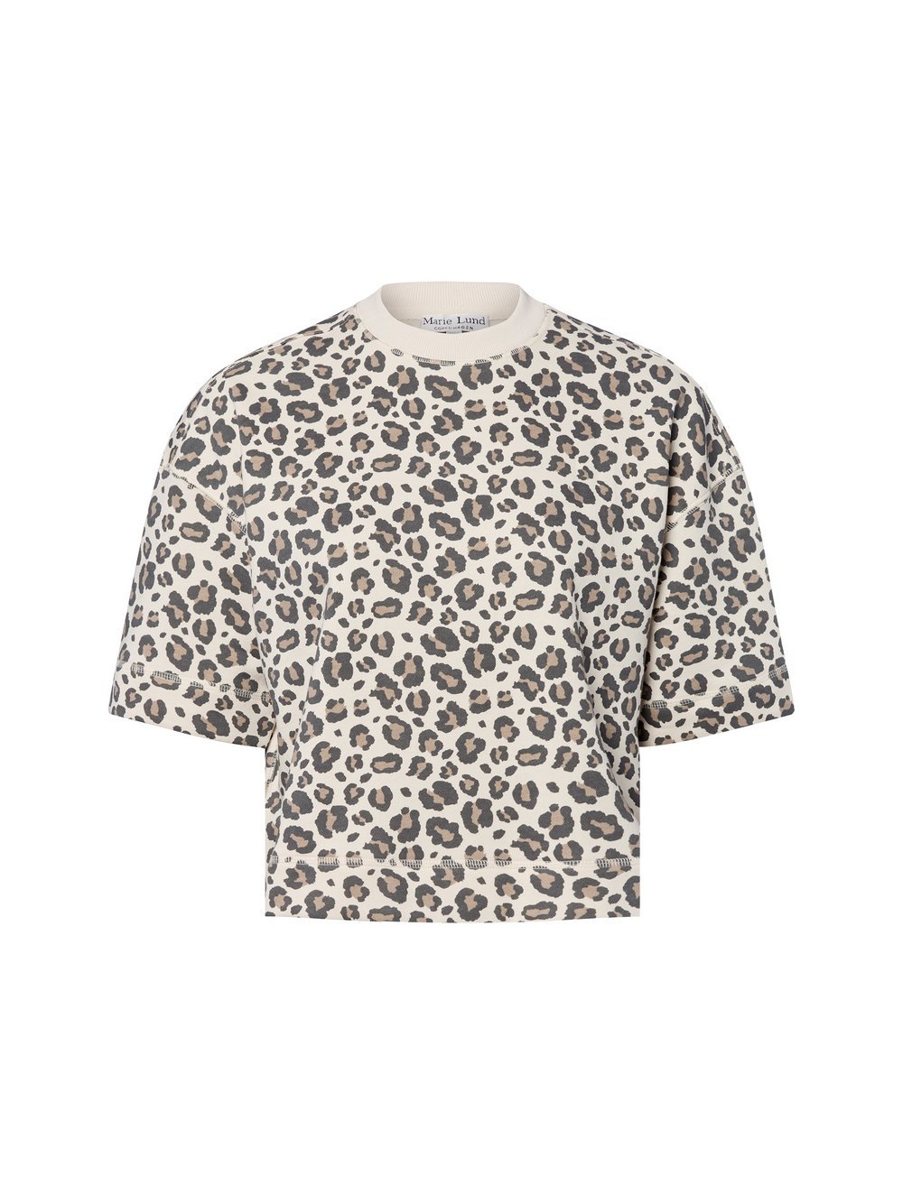 Marie Lund T-Shirt Damen Baumwolle mehrfarbig gemustert, L