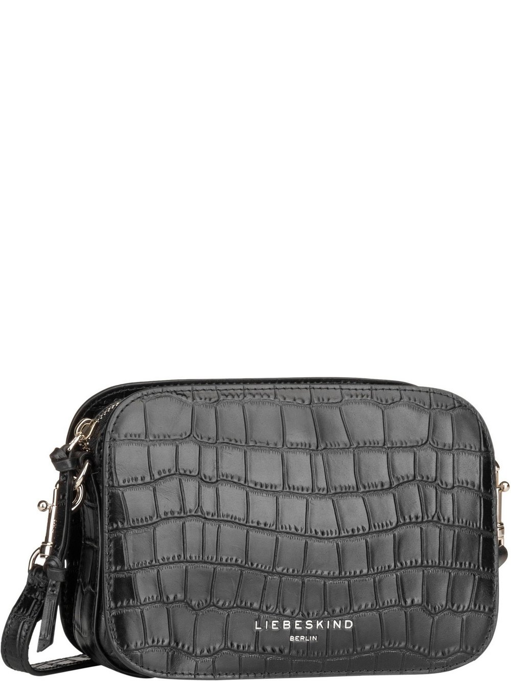 Liebeskind Berlin Bodybag Damen Leder schwarz, ONE SIZE