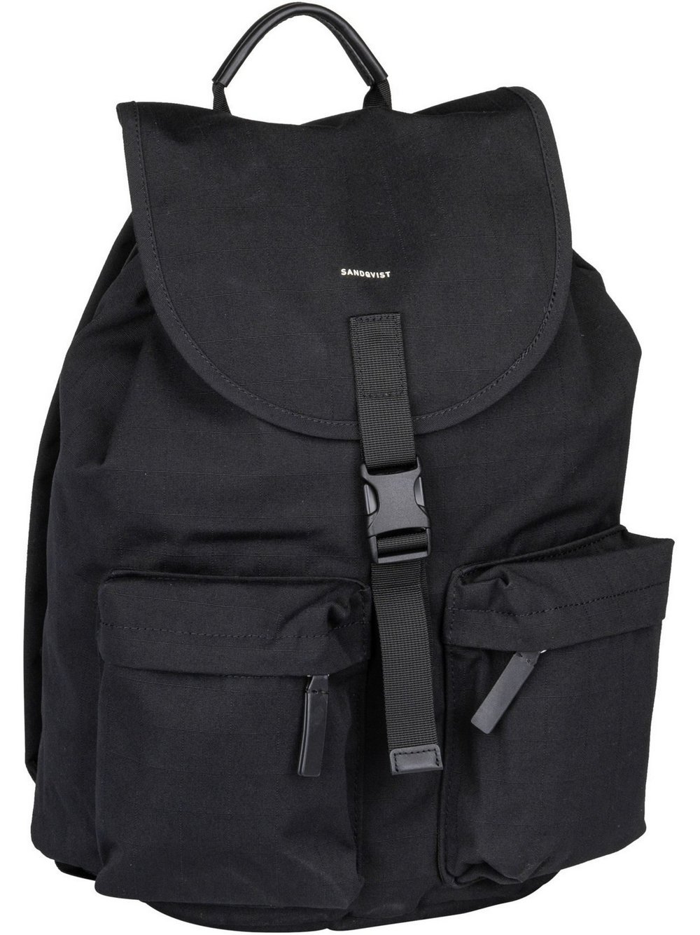 Sandqvist Rucksack Damen schwarz, ONE SIZE