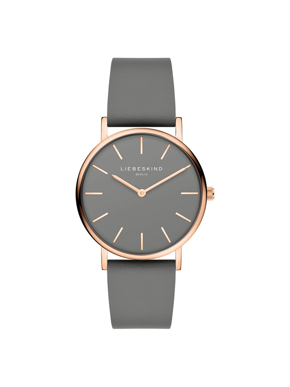 Thumbnail - Liebeskind Berlin Armbanduhr Damen Leder grau, ONE SIZE