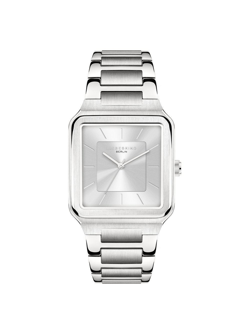 Thumbnail - Liebeskind Berlin Uhr The Square Minimalist Damen Edelstahl silber, ONE SIZE