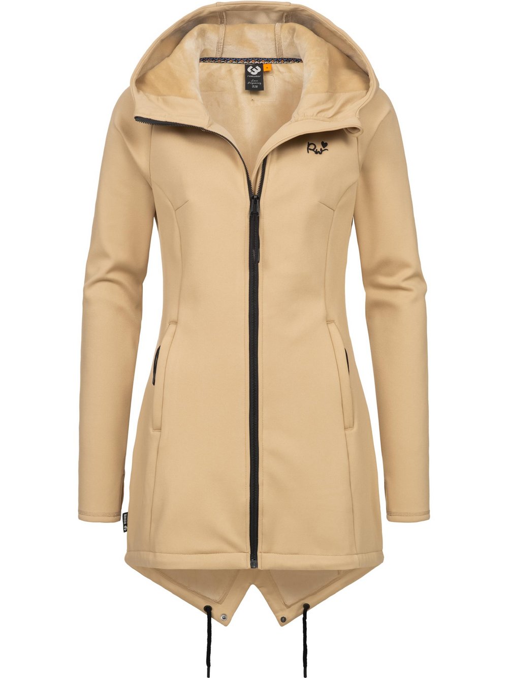 Ragwear Sweatjacke Damen beige, XXXL