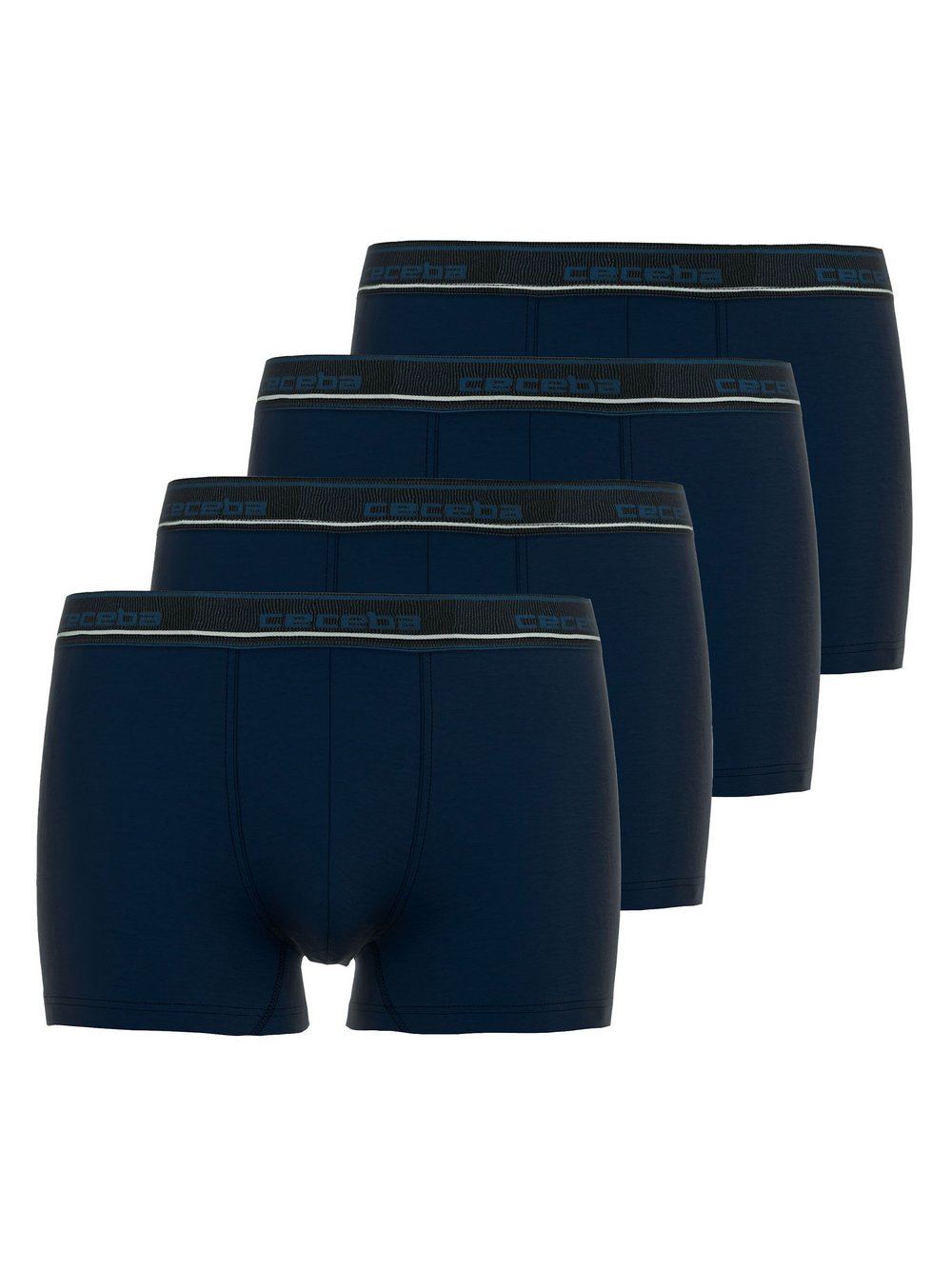 Ceceba Boxershort 4er Pack Herren Viskose blau, XXXL