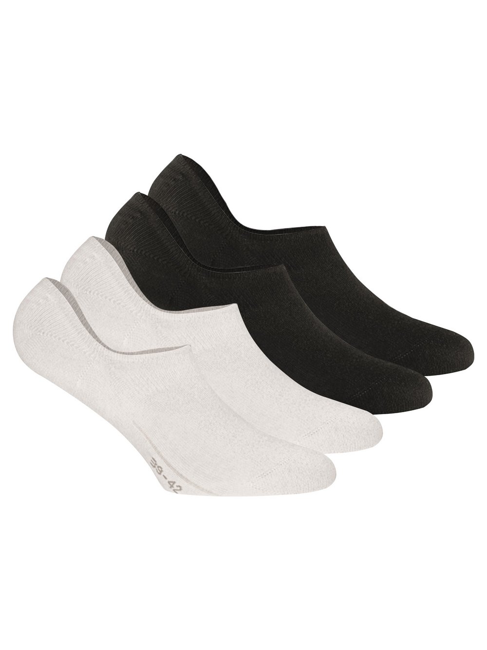 Rohner Socken 4er Pack Damen Baumwolle mehrfarbig, 35-38