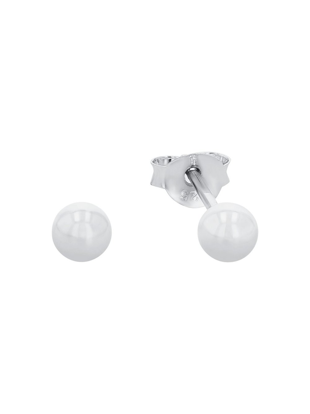 Thumbnail - amor Ohrstecker Damen Sterlingsilber silber, ONE SIZE