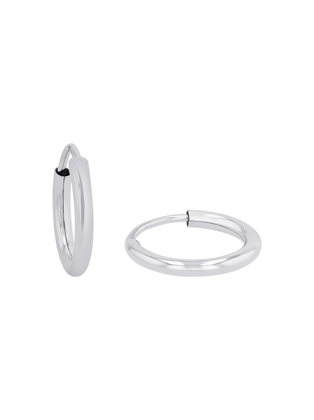 amor Creolen Damen Sterlingsilber silber, ONE SIZE