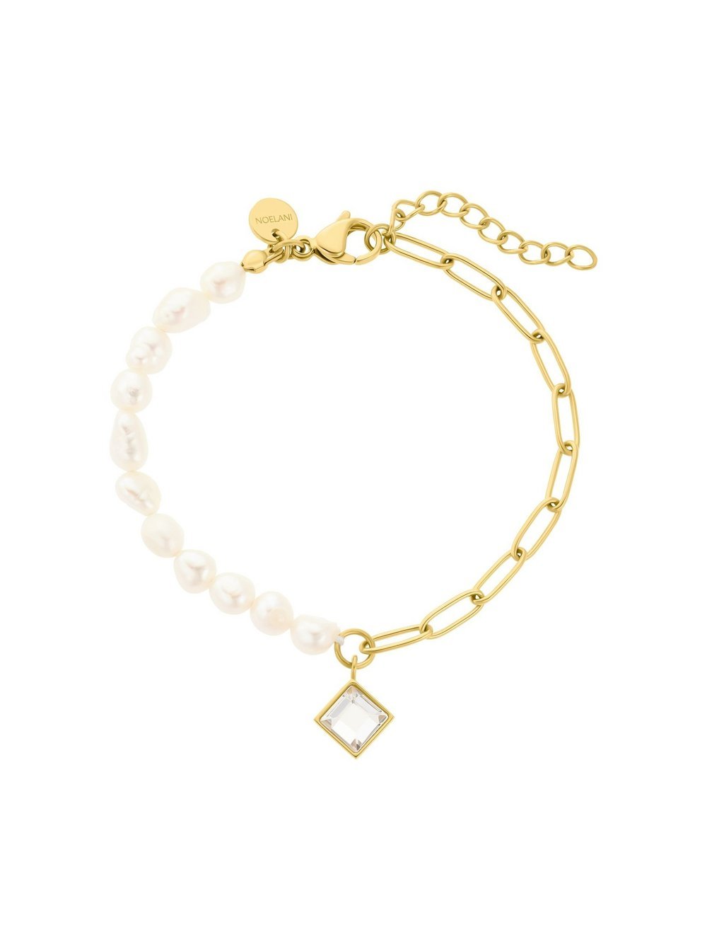 NOELANI Armband Damen Edelstahl gold, 19