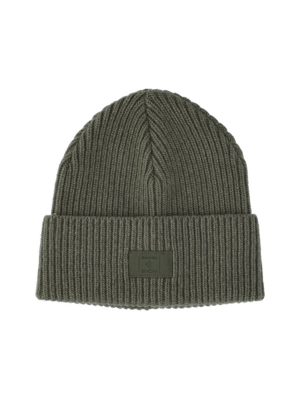 CANADA SNOW Beanie Damen Wolle grün, ONE SIZE