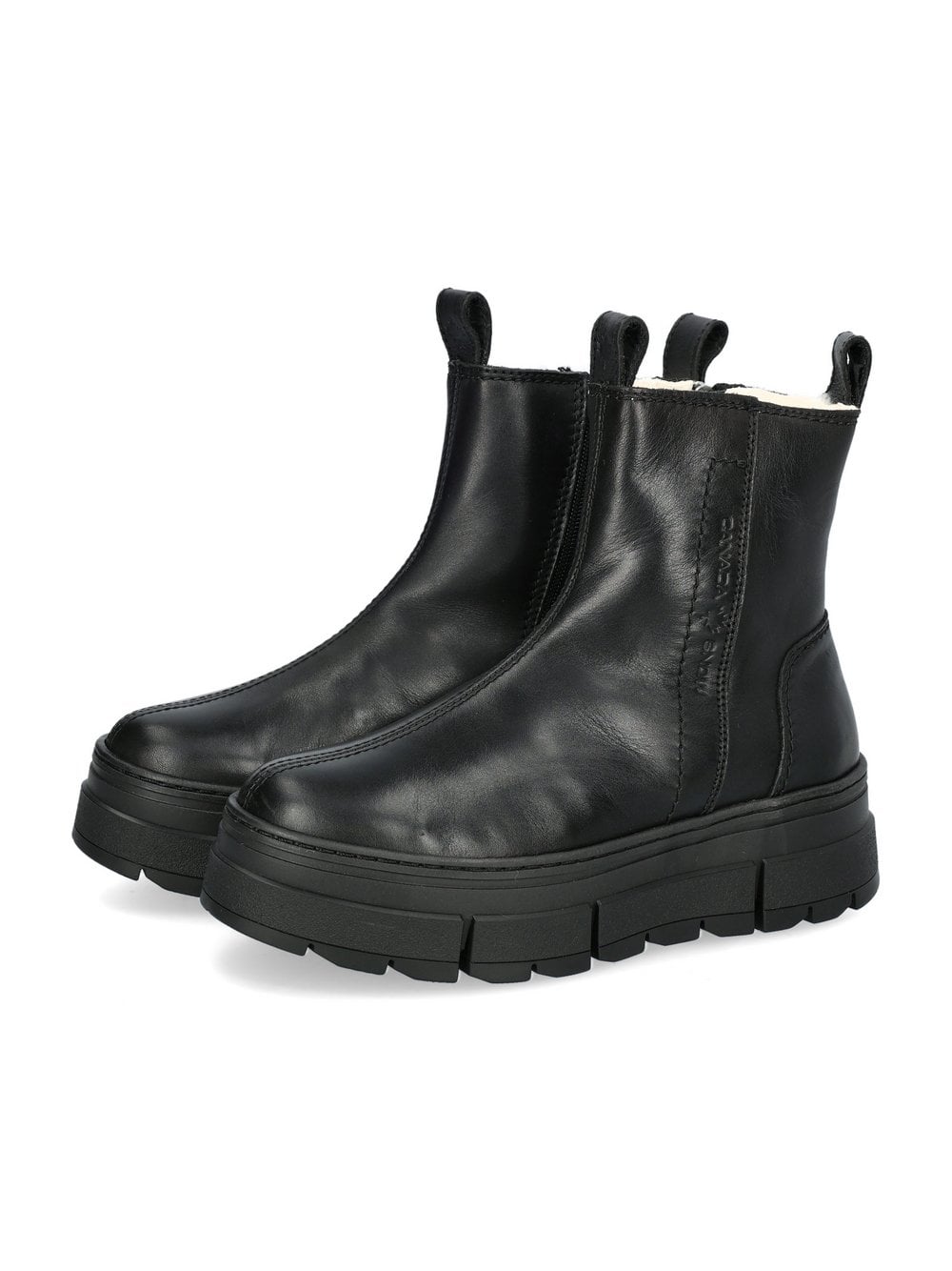 CANADA SNOW Winterstiefel Damen Leder schwarz, 36