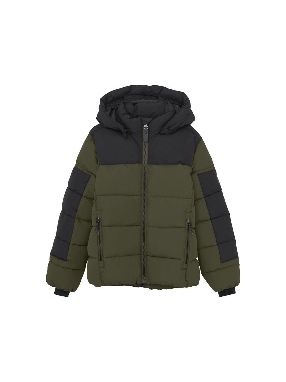 ColorKids Steppjacke Jungen grün gemustert, 98