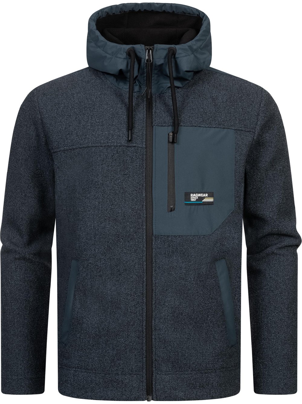 Ragwear Fleecejacke Herren blau, M