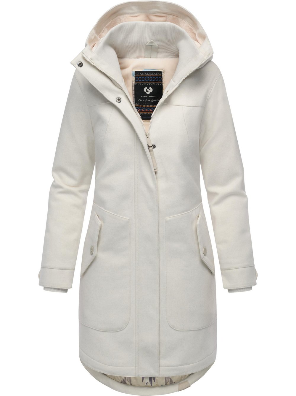 Ragwear Wintermantel Damen mehrfarbig, 5XL