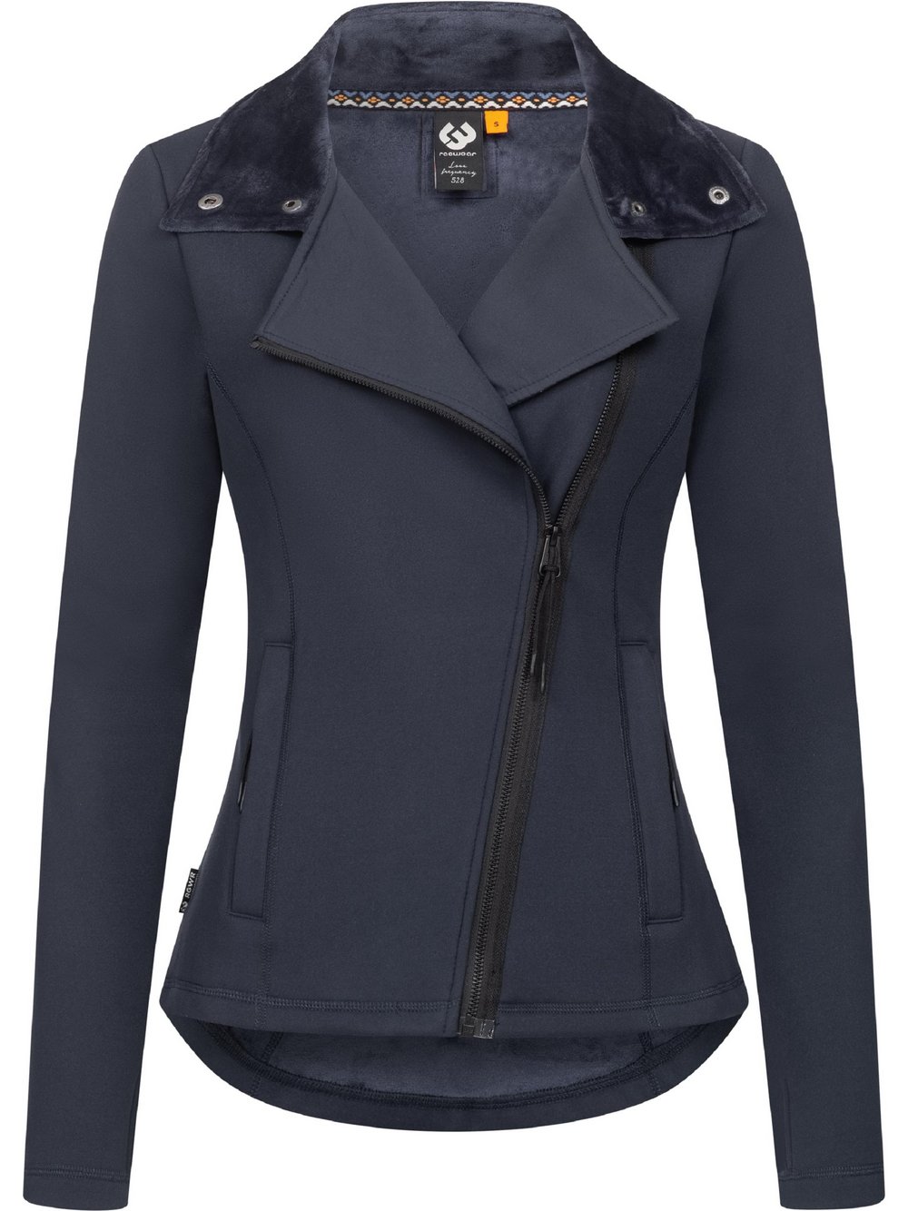 Ragwear Sweatjacke Damen Baumwolle blau, L