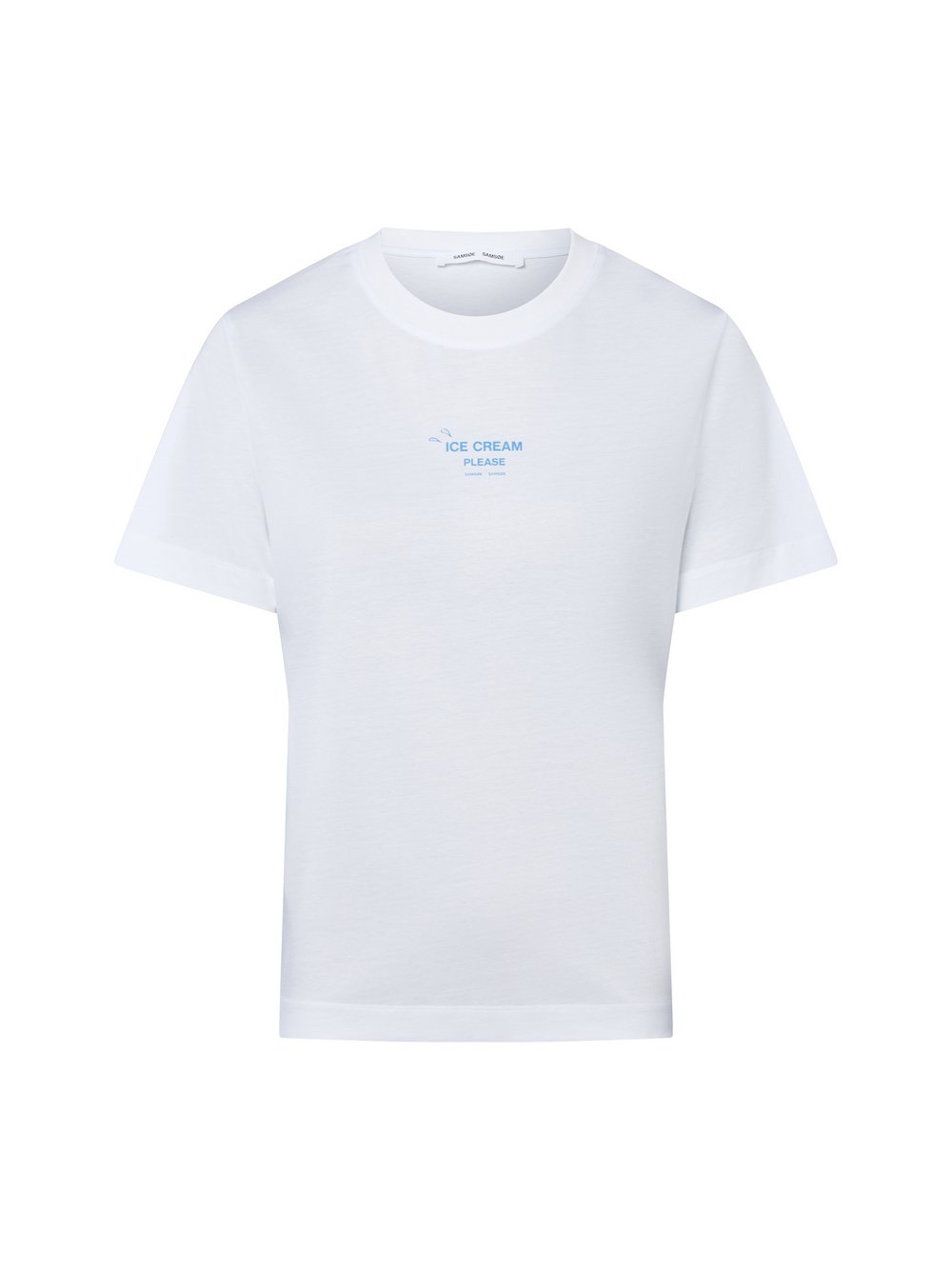 Samsøe Samsøe Print-Shirt Damen Baumwolle weiß bedruckt, XL