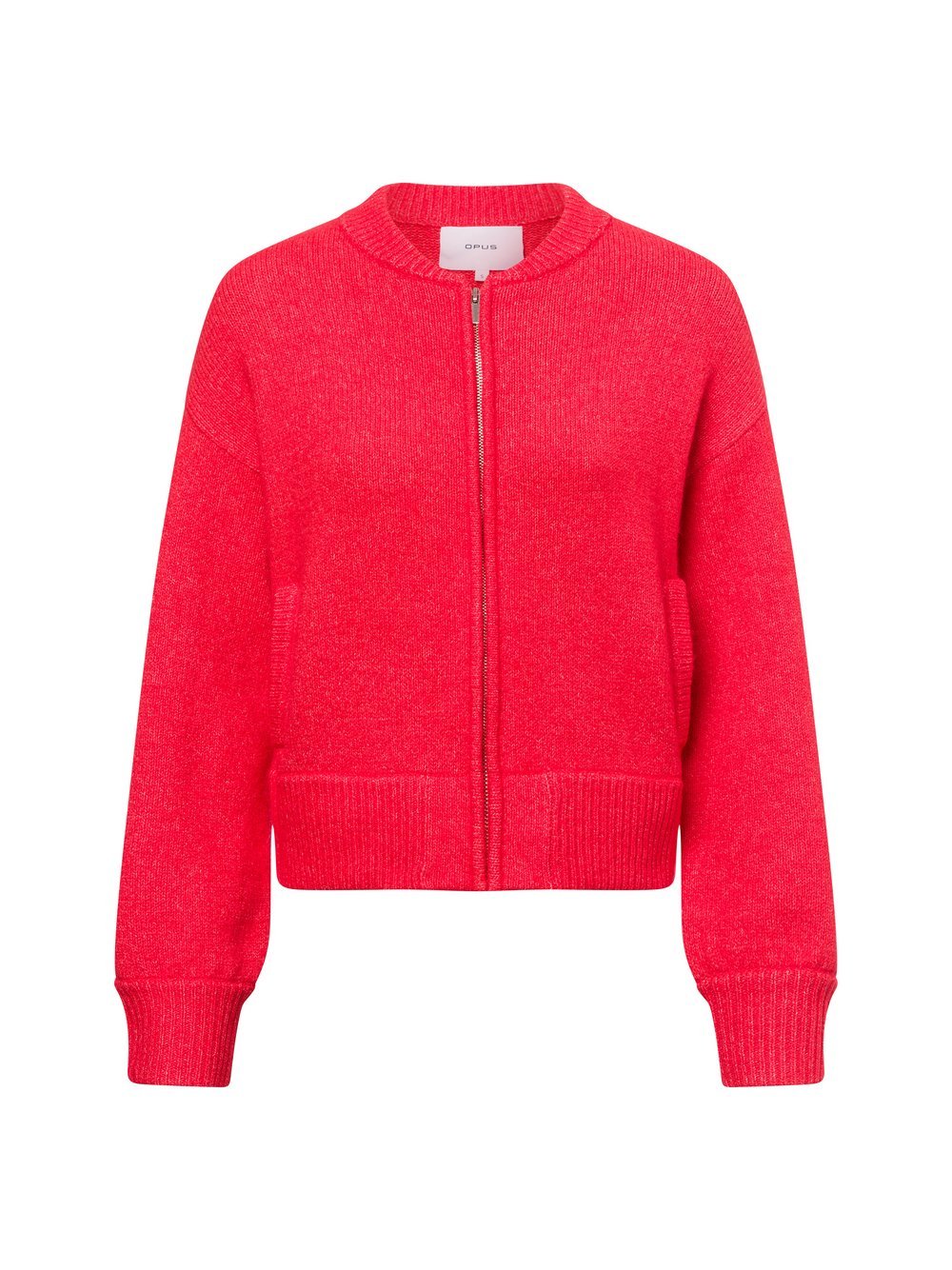 Opus Strickjacke mit Woll-Anteil Damen rot meliert, S