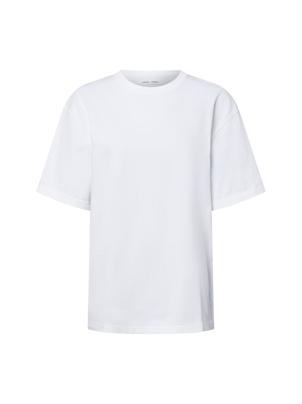 Samsøe Samsøe T-Shirt Damen Baumwolle weiß bedruckt, XS