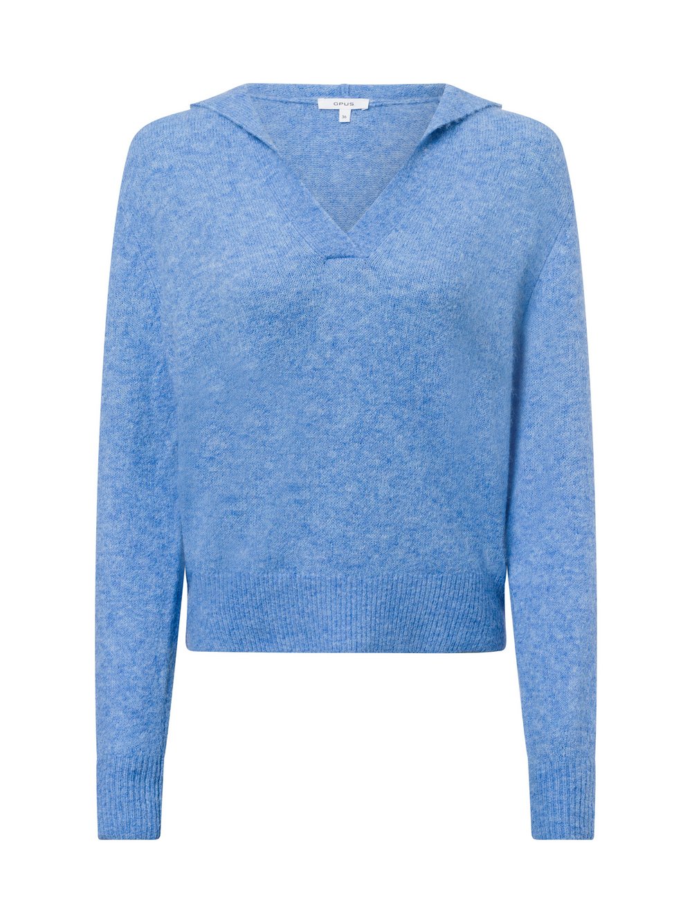 Opus Strickpullover Damen blau meliert, 44