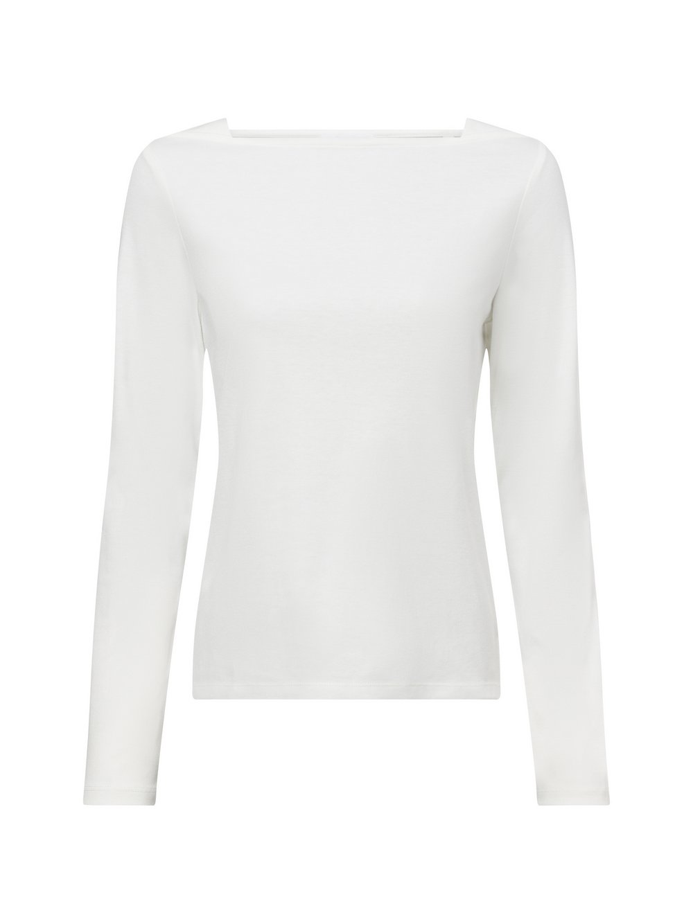 Opus Langarmshirt Damen weiß, 42