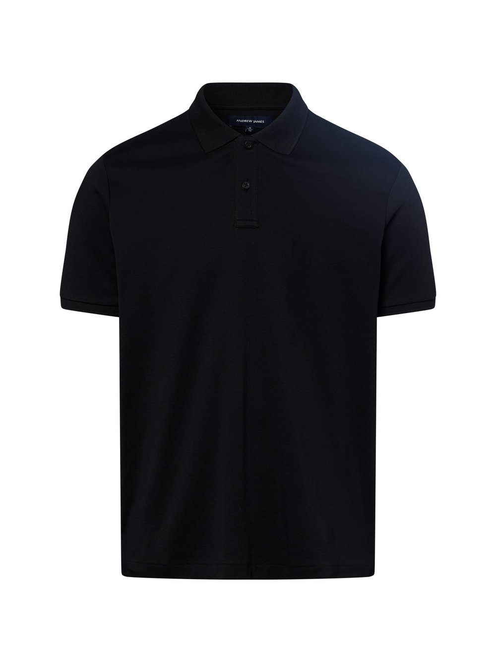 Andrew James Poloshirt Herren Baumwolle schwarz, XXXL