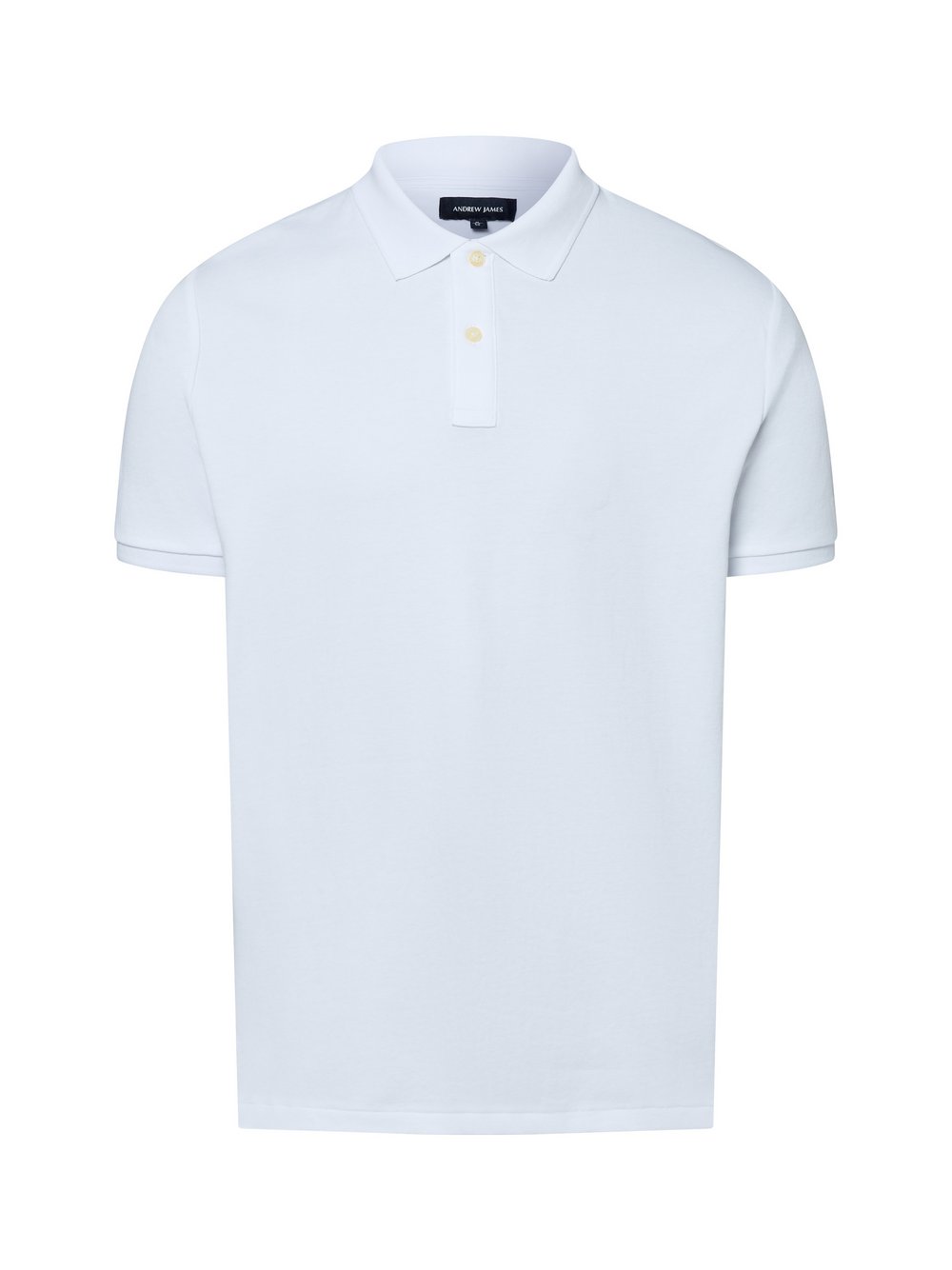Andrew James Poloshirt Herren Baumwolle weiß, XL