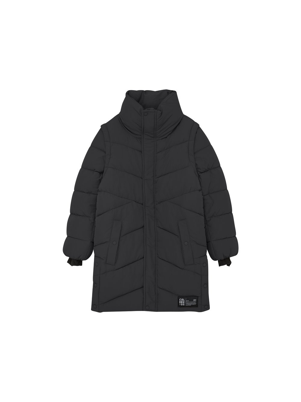 ColorKids Jacke Mädchen schwarz, 128