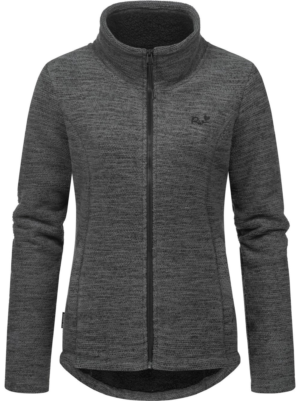 Ragwear Strickjacke Damen Baumwolle grau meliert, L