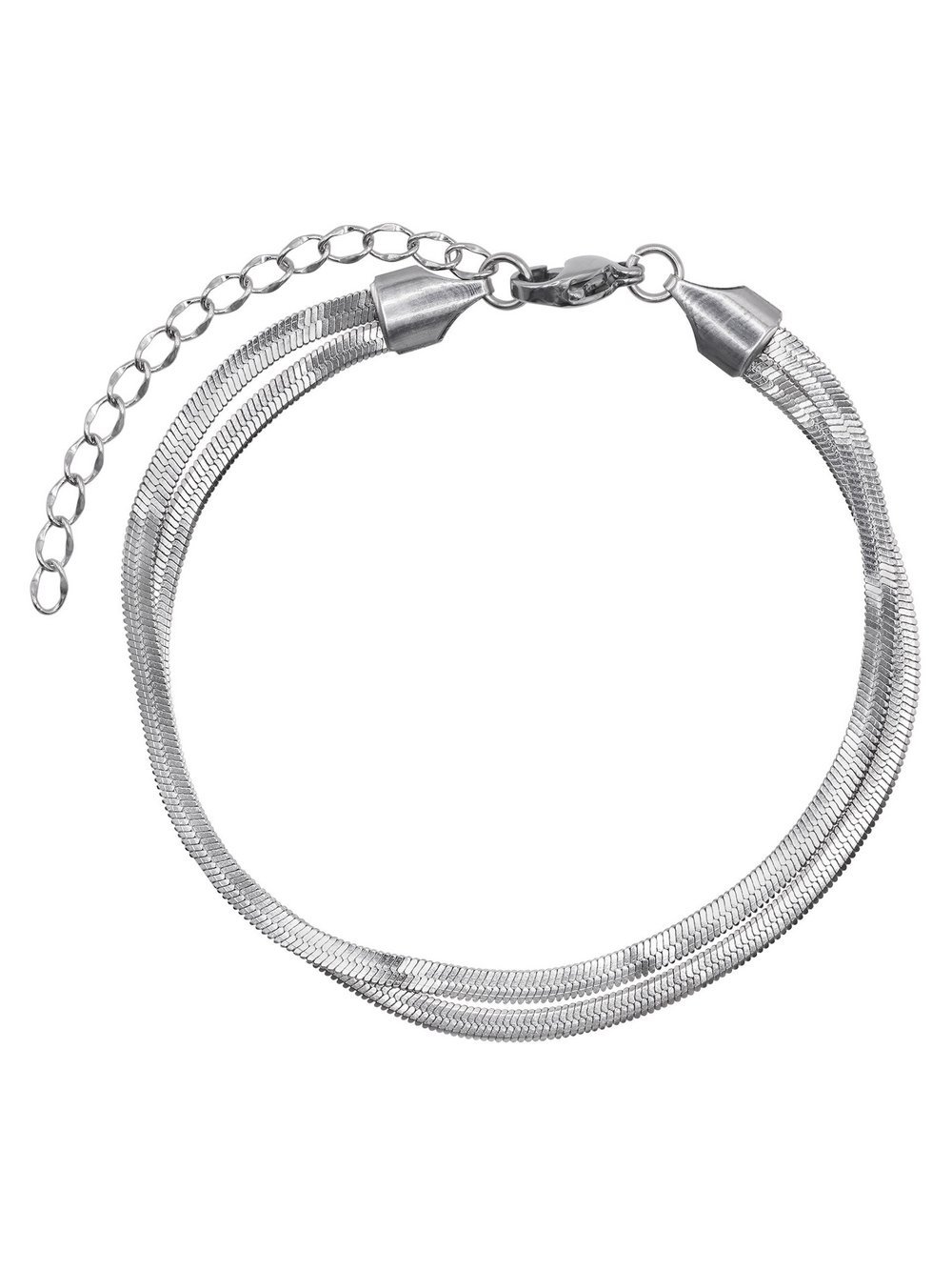 Heideman Armband Damen Edelstahl silber, ONE SIZE